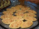 Barquete de Camarão com Fios de Queijo para Festa