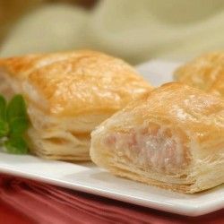 Folhado de Peito de Peru para Festa
